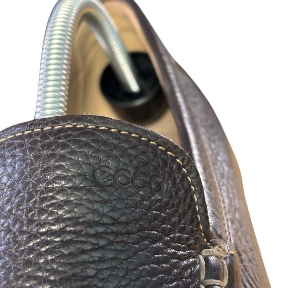 ECCO Classic Moc Brown Pebbled Leather Loafers – Men’s EU 44 (US 10-10.5) main image 5